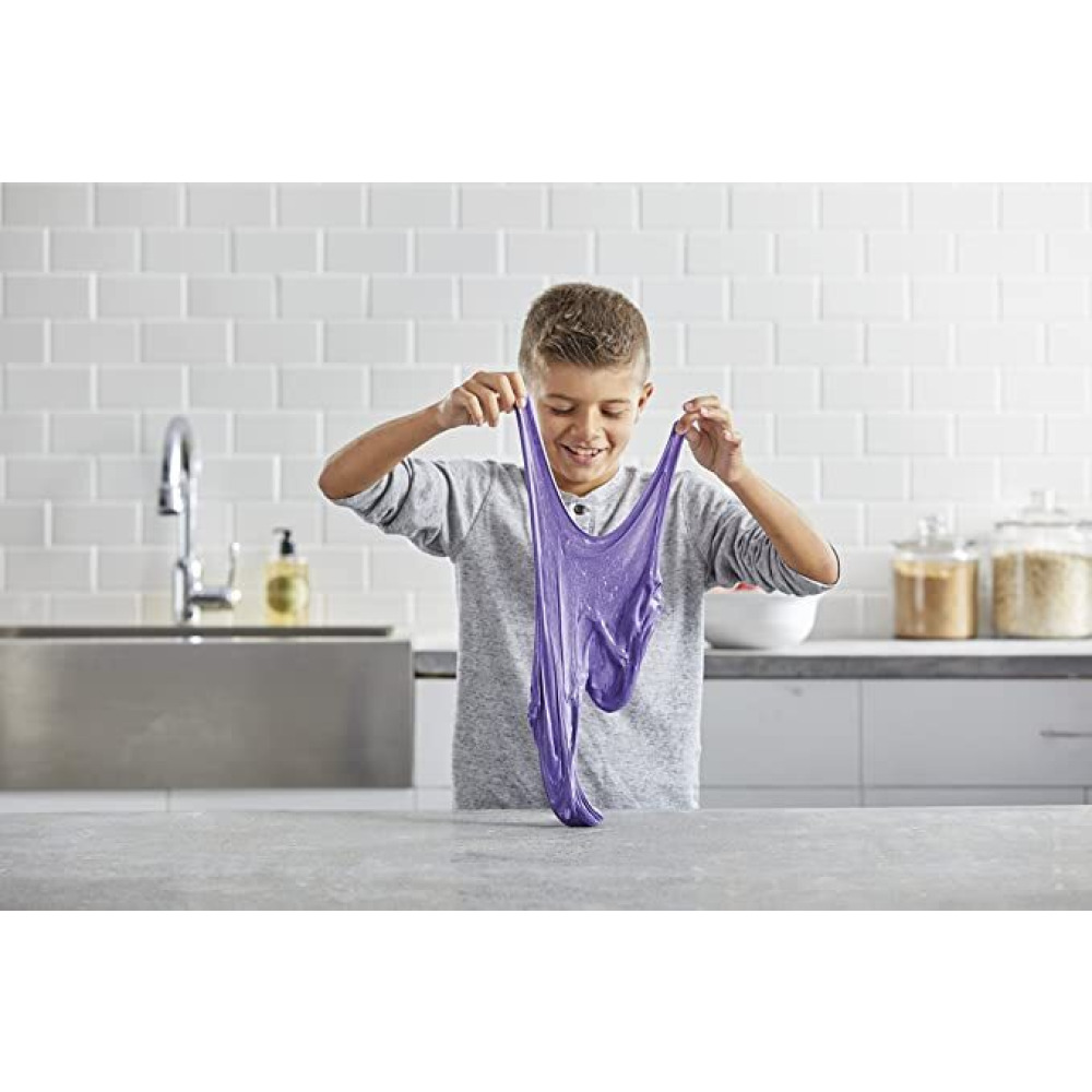 Glue Elmer's Washable Color for Making Slime, Purple, 5 Ounces, 147ml - 3