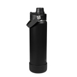 Waicee Onyx Black Reusable Bottle - Durable, Compact, Leak-Proof, Stylish, BPA-Free, Insulated, Portable - 620ml - 4 miniature