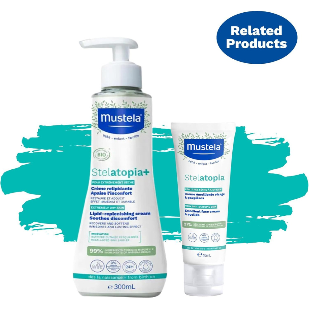 Mustela Stelatopia Eczema-Prone Skin Cleansing Gel, 200ml - 7