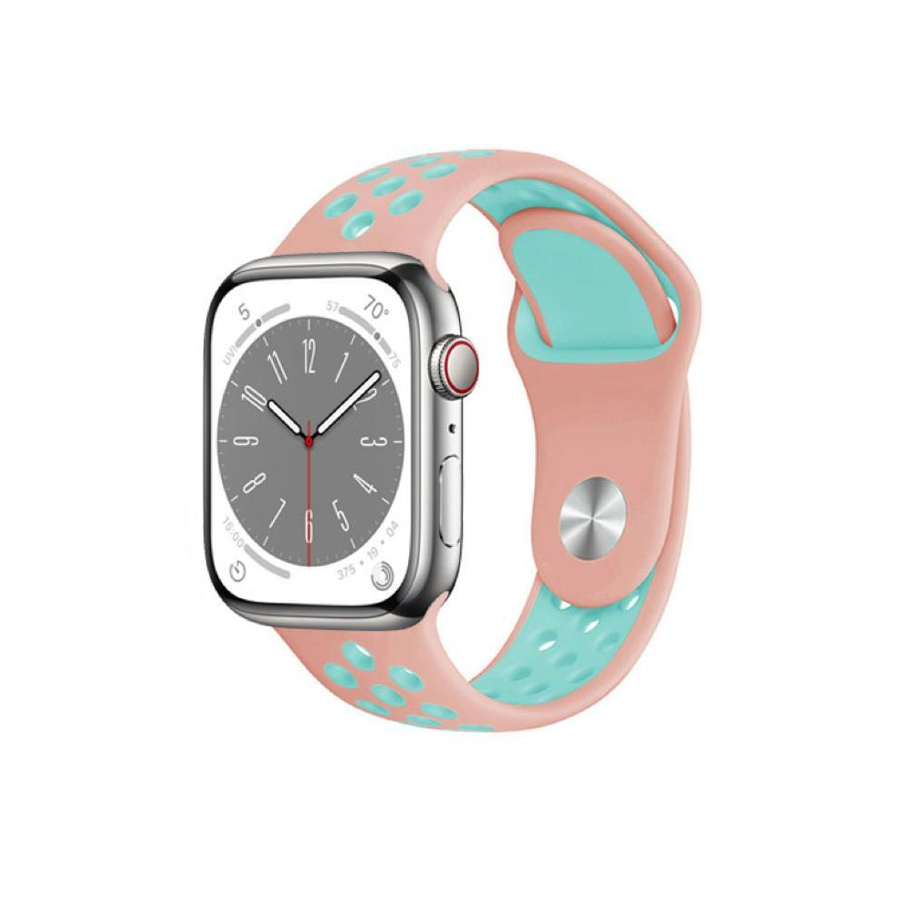 Perfii Dot Silicone Replacement Band for Apple Watch 49, 45, 44, 42 mm Series Ultra 8/7/6/5/4 SE - 2