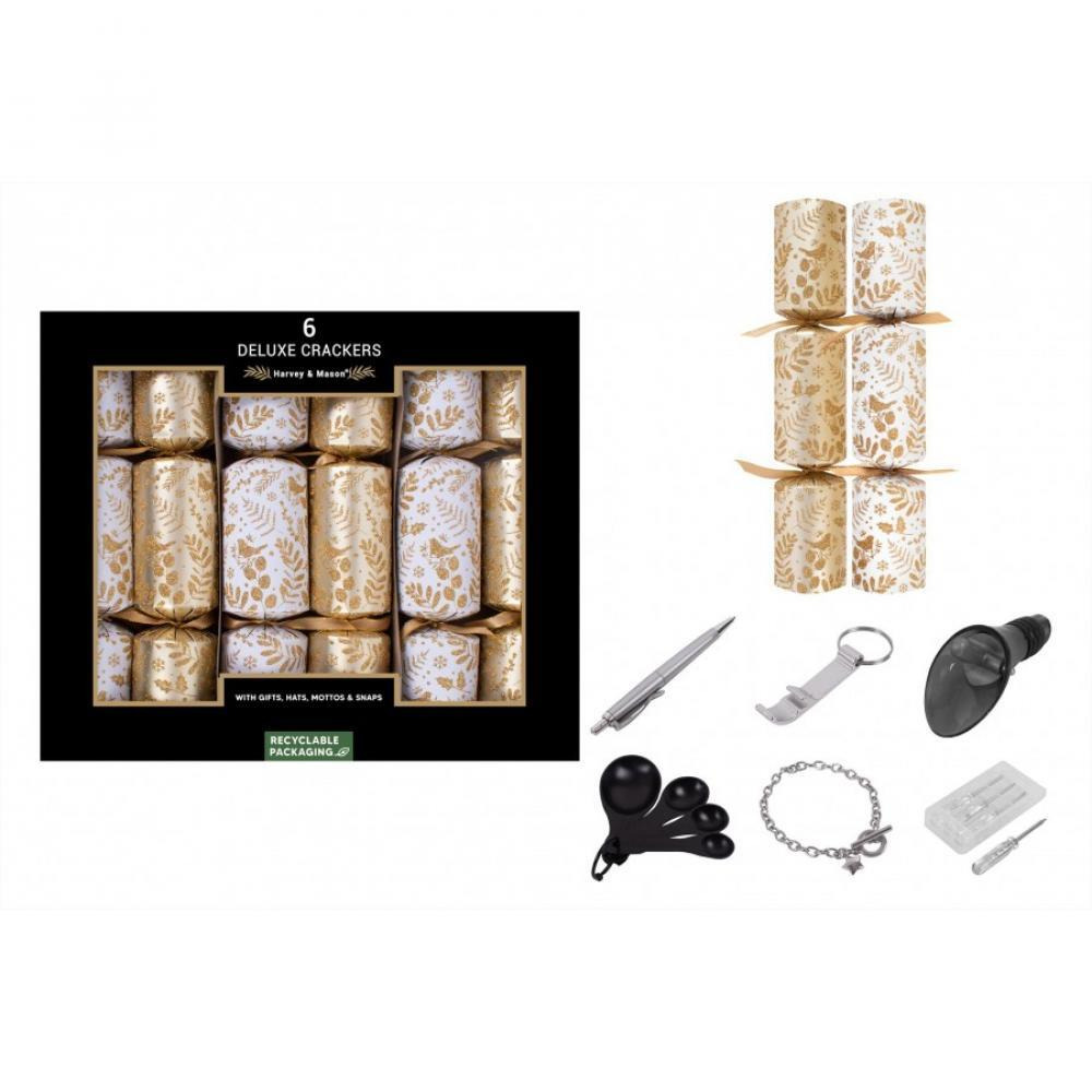 КРЕКЕРЫ RSW 6 Deluxe С БЛЕСТЯЩИМИ листьями, 13,5 дюймов - 3