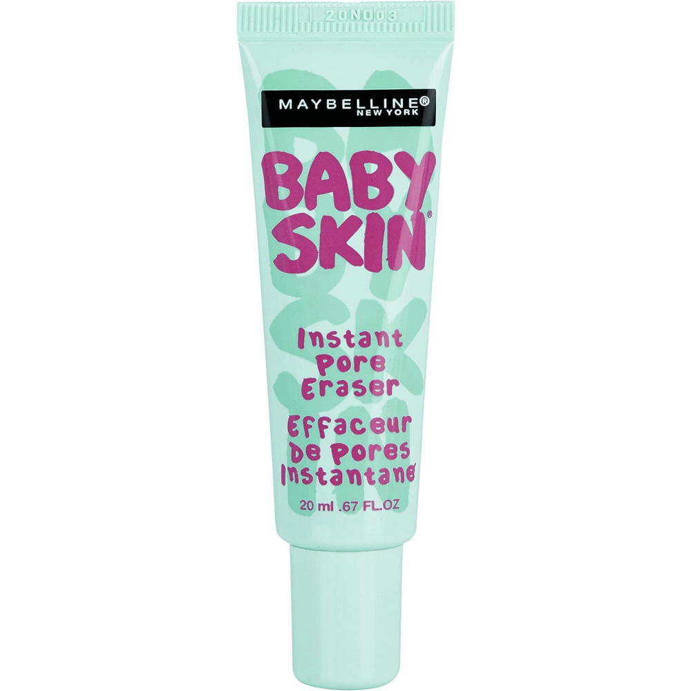Maybelline New York Foundation Primer, Instant Pore Eraser Foundation, Smooth Matte Finish, Blurs Pores, Baby Skin - 1