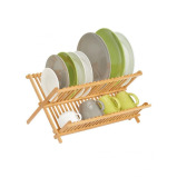 InterDesign Formbu Bamboo Dish Rack - 1 miniature