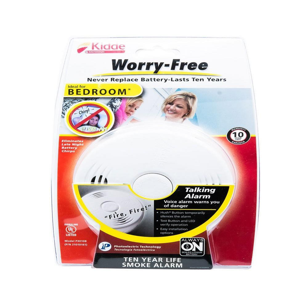 Kidde 10 Year Bedroom Smoke Alarm - 1