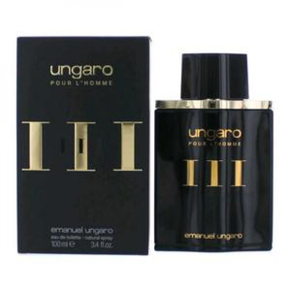 Emanuel Ungaro L`Homme III For Men Eau De Toilette 100ML - 1