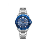 Kenneth Scott Men's Analog D.Blue Dial Watch - K22043-SBSN - 1 miniature