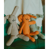 Plush Toy Pebble, My First Toy Bunny Rattle - 2 miniature