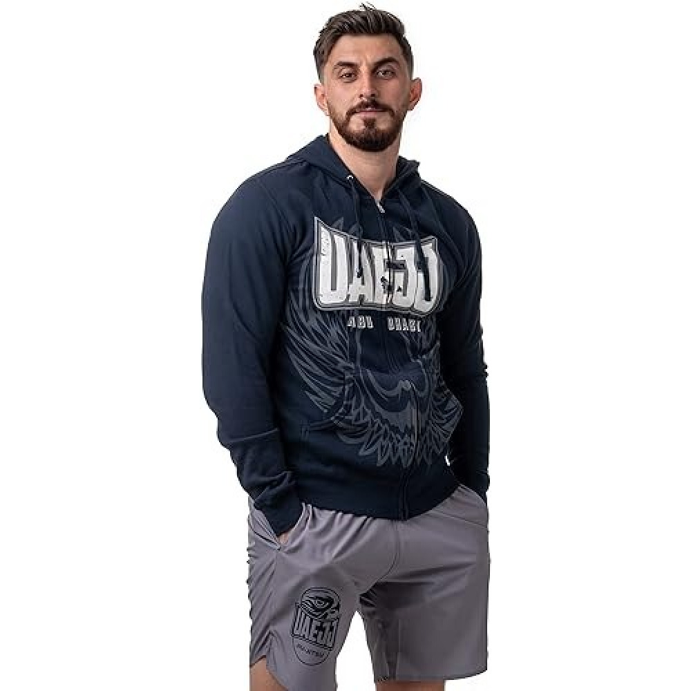 UAEJJ Jiu-Jitsu Falcon Wing Hoodie for Men -S - 4