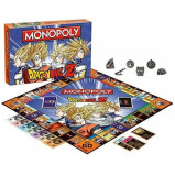 USAopoly Dragon Ball Z Recruit Legendary Warriors Like Goku, Vegeta and Gohan Anime Series Merchandise Themed Monopoly Game - 6 miniature