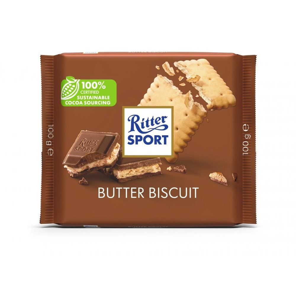Ritter Sport / Chocolate, Butter biscuits, 100 g - 1