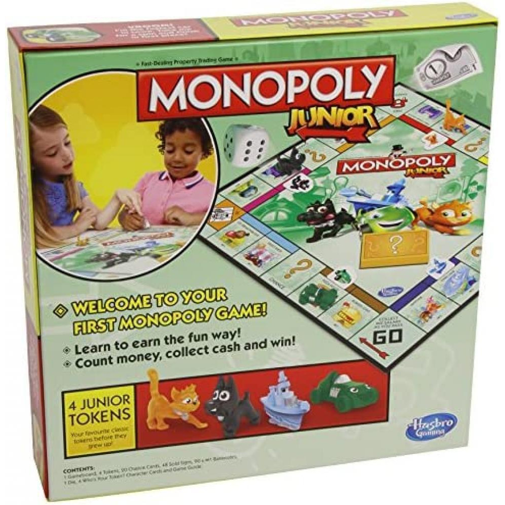 Hasbro Monopoly JUNIOR Game - 2