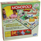 Hasbro Monopoly JUNIOR Game - 2 miniature