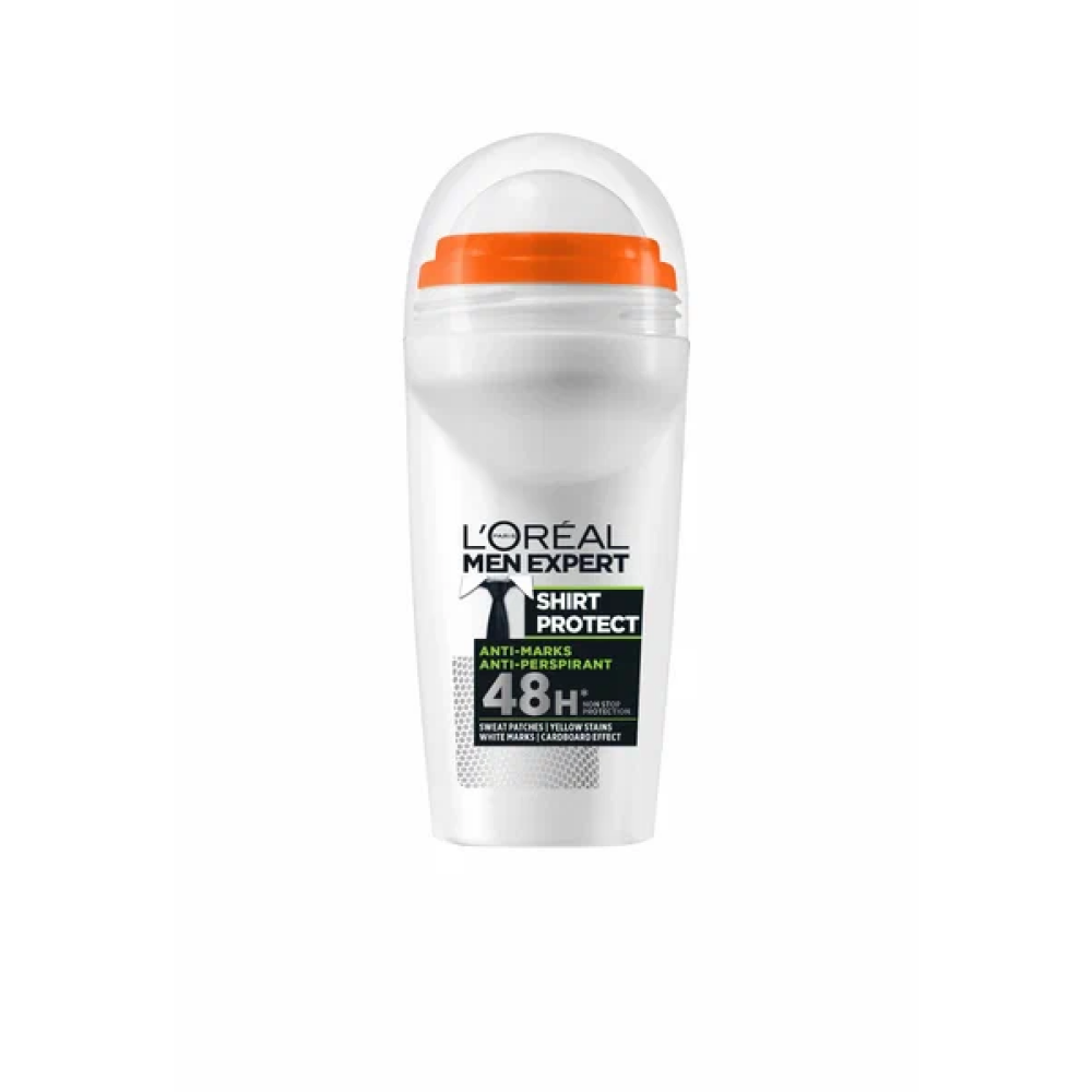 لوريال للرجال إكسبيرت (عبوة من 3 قطع) رول أون لحماية القميص 50 مل - 1