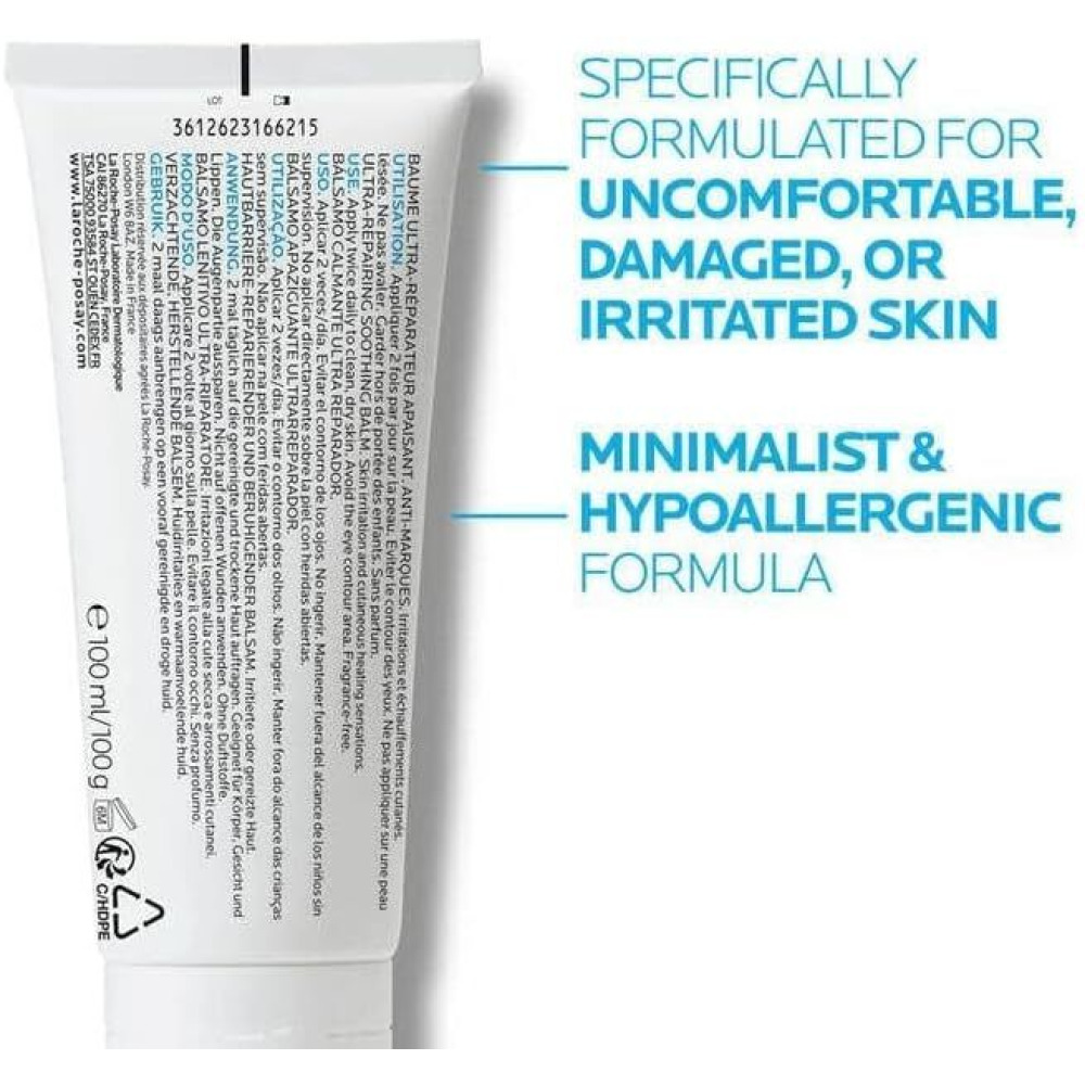 Balm, LA ROCHE-POSAY, Cicaplast baume B5+, Ultra-repairing soothing, 3.38 fl. oz. (100 ml) - 2