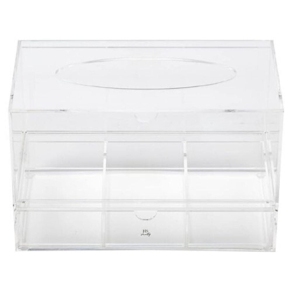 Акриловая Коробка Для Салфеток Homesmiths Vanity, ПРОЗРАЧНАЯ, 23,5 X 24,3 X 16 см - 1