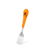Fissman 3-Piece Stainless Steel Deer Shape Cutlery Set Orange\/Silver 15.5cm - 6 miniature