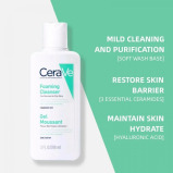 2 средства Cerave Увлажняющий лосьон для сухой и очень сухой кожи + Пенящееся очищающее средство Cerave для нормальной и жирной кожи, 3 фл. унции x 2 - 7 miniature