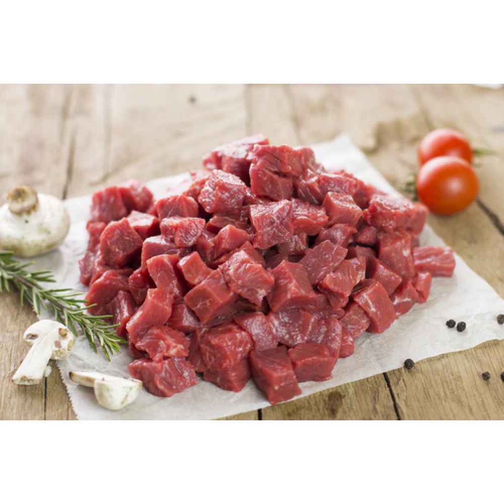 Fresh Lamb Tenderloin Small Cut Cubes Nayyeh 250g - 1