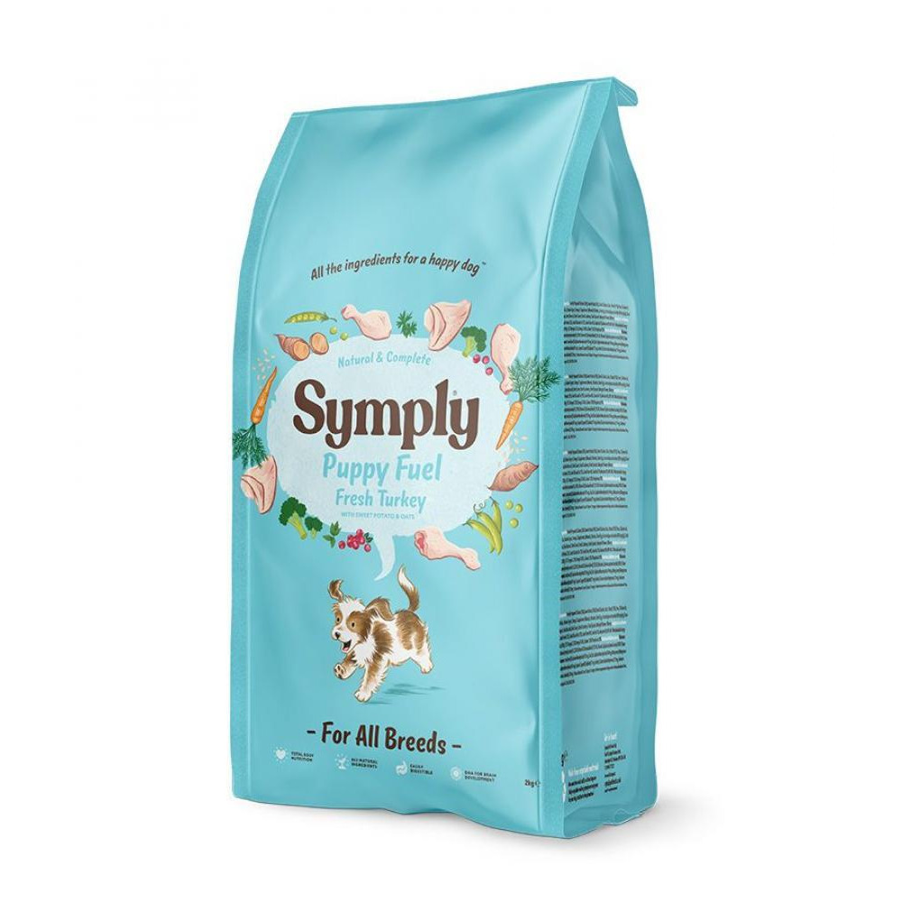 Symply Puppy - Топливная Свежая Индейка - 12 кг - 1