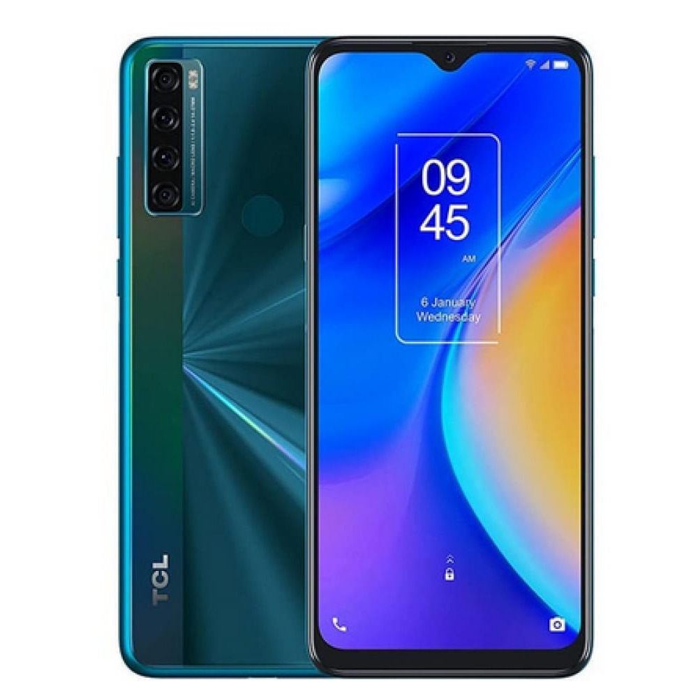 TCL \/ 20 SE, 4GB + 128GB, Middle East Version, Aurora Green - 1