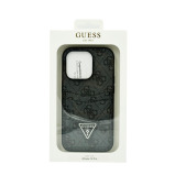 Guess 4G Double Card Triangle Hard Case For Iphone 14 Pro Max Black - 4 miniature