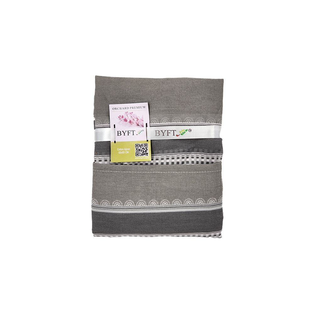Kitchen Apron BYFT Orchard Light Grey Minichecks - 2