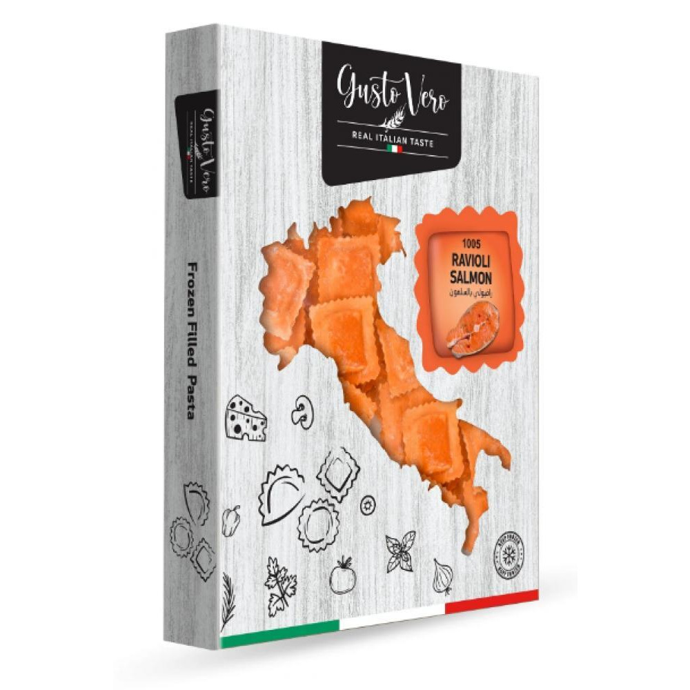 Gusto Vero Равиоли С ЛОСОСЕМ 300 г - 1
