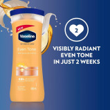 Vaseline, Intensive Care Healthy Even Tone Body Lotion with Vitamin B3 and SPF 10, 400 ml - 5 miniature
