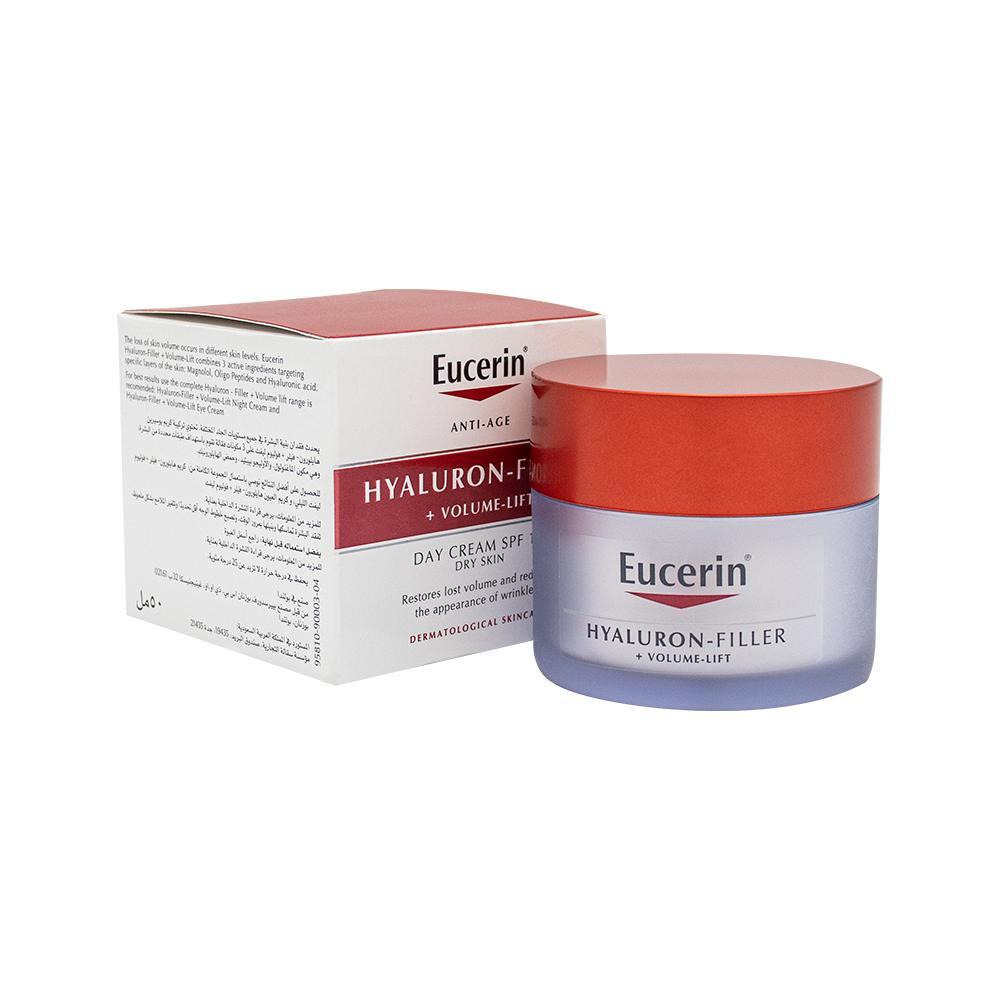Eucerin / Facial creams and moisturizers, Hyaluron-filler + Volume lift Day cream, SPF15, 50 ml - 1
