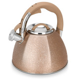Fissman Whistling Kettle Goldy 3.0 Ltr (Stainless Steel) - 1 miniature