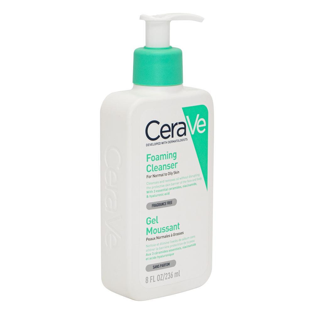 CeraVe / Foaming cleanser, For normal and oily skin, 236 ml - 1