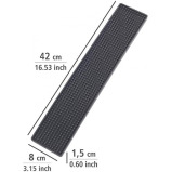 Wenko Draining Mat Slim 42 Cm Black - 3 miniature