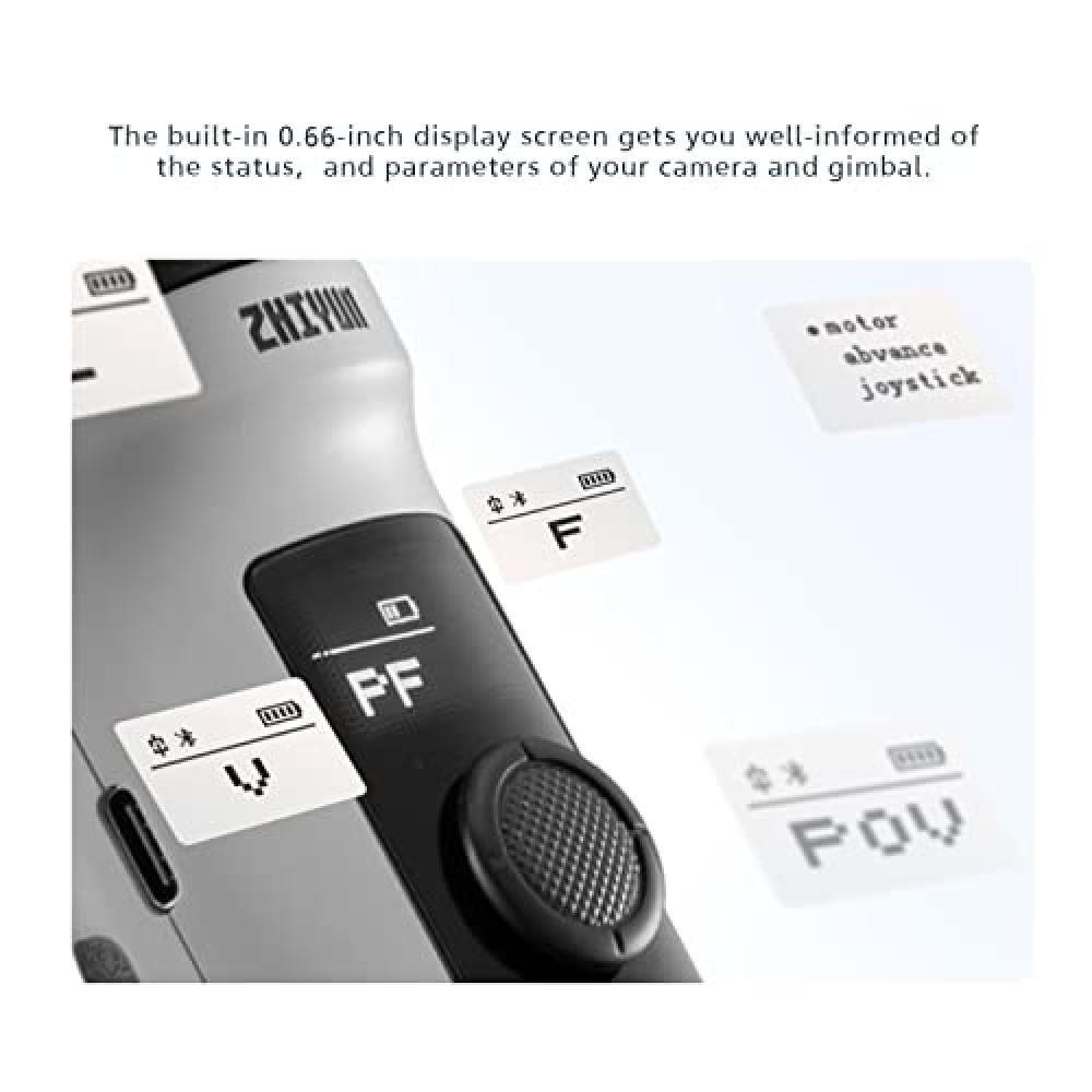 Zhiyun Crane M2S Gimbal Stabilizer لكاميرا الحركة بدون مرآة والهواتف الذكية - 1