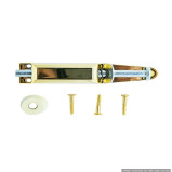 Homesmiths Foot Door Stop Brass Plated - 2 miniature