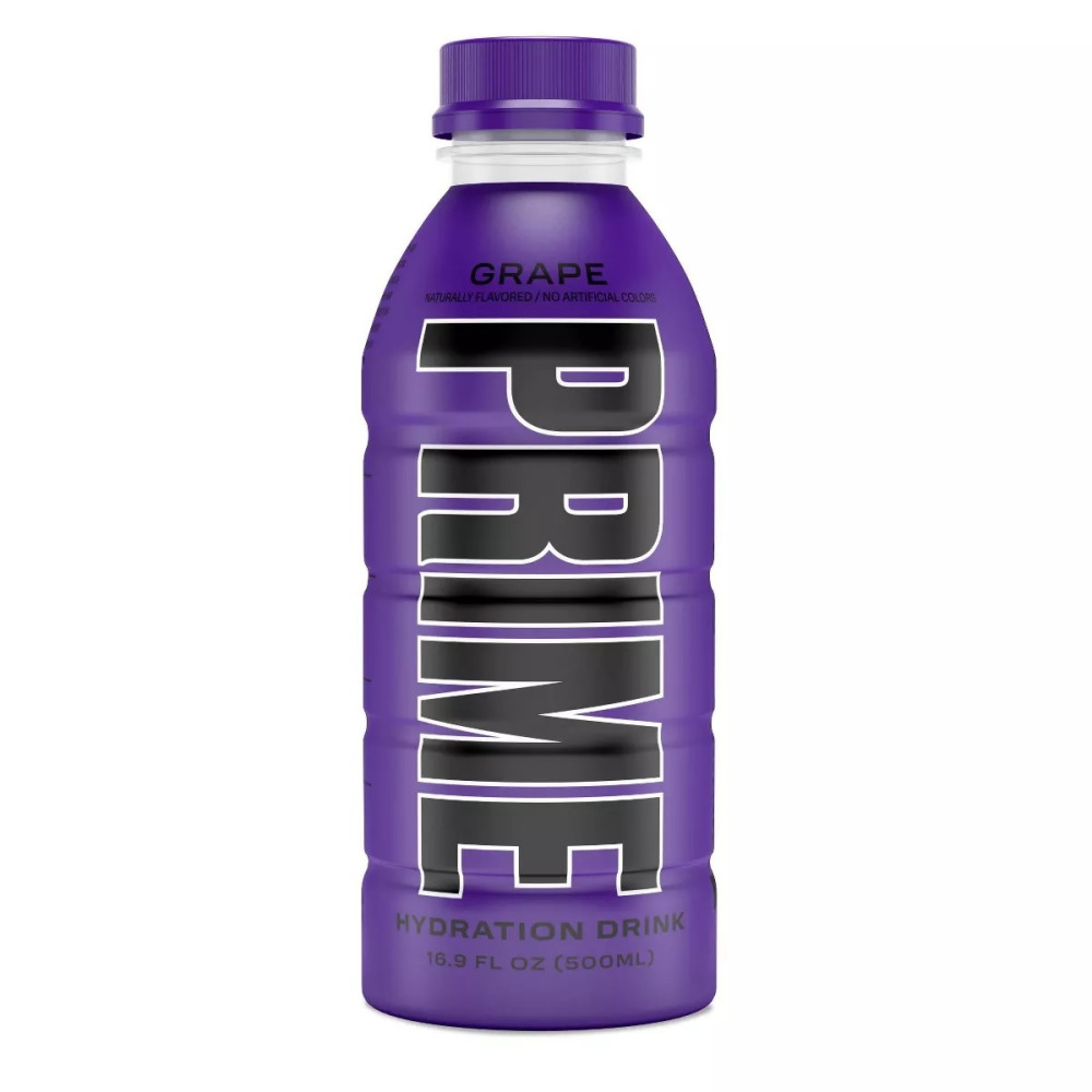 Prime Hydration Zero Sugar Grape, 500 ml - 1