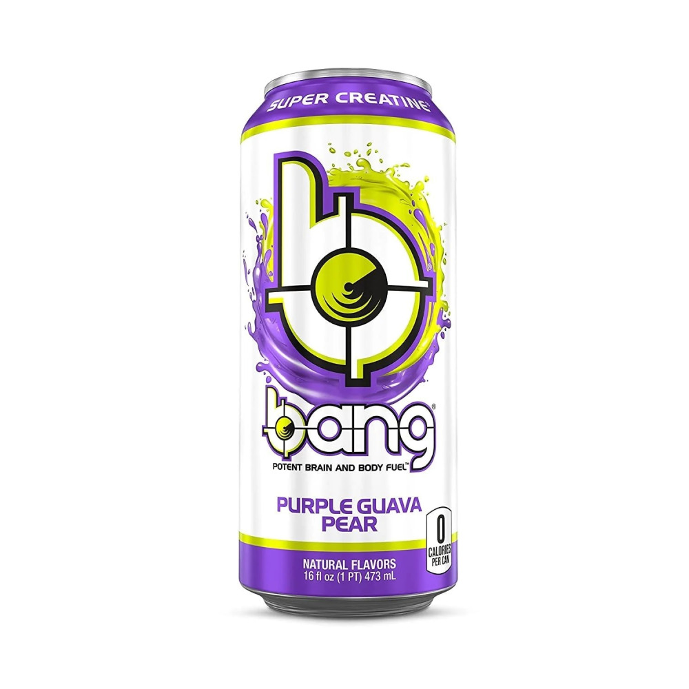 بانج بروتين وقود الدماغ والجسم، كمثرى الجوافة الأرجوانية، 16 أونصة - 1