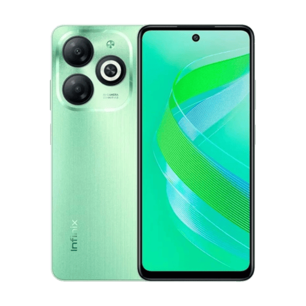 INFINIX SMART 8 X6525 128GB + 4GB 4G CRYSTAL GREEN - 1