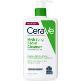 CeraVe Hydrating Facial Cleanser  Moisturizing Non-Foaming Face Wash with Hyaluronic Acid, Ceramides and Glycerin  Fragrance Free Paraben Free  19 Flu - 1 miniature