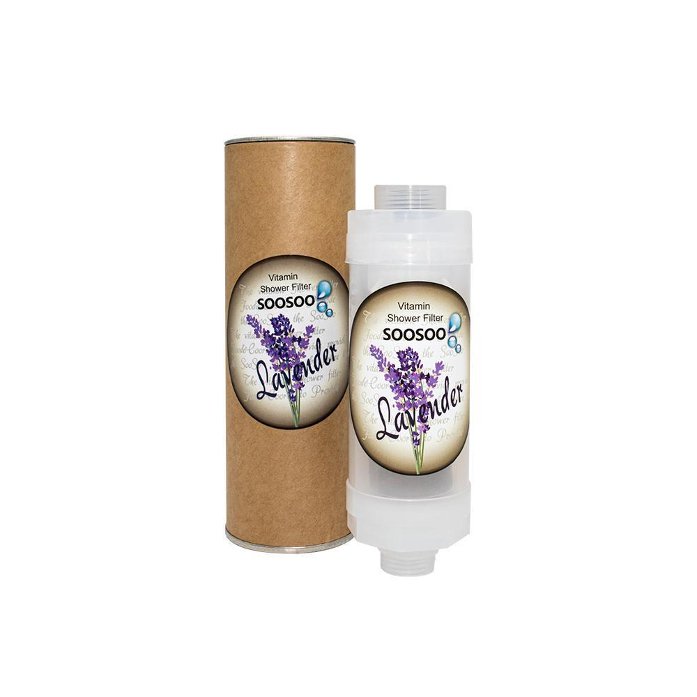 SooSoo / Showerhead filter, Aroma vitamin, For dry skin and hair loss, Lavender - 1