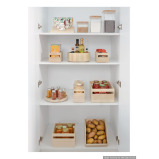 Interdesign Wood Open Front Bin - 3 miniature
