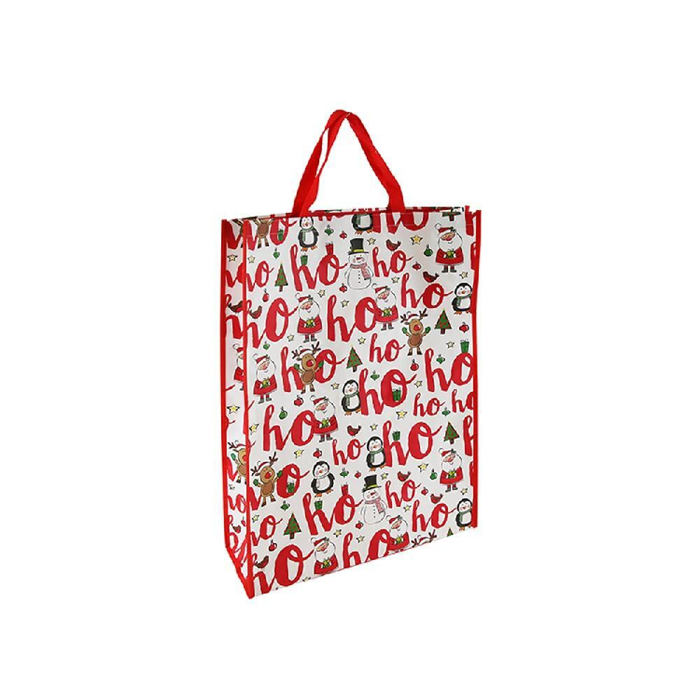 North Pole PP Woven Portrait Gift Bag Jumbo 32571C-25C - 1
