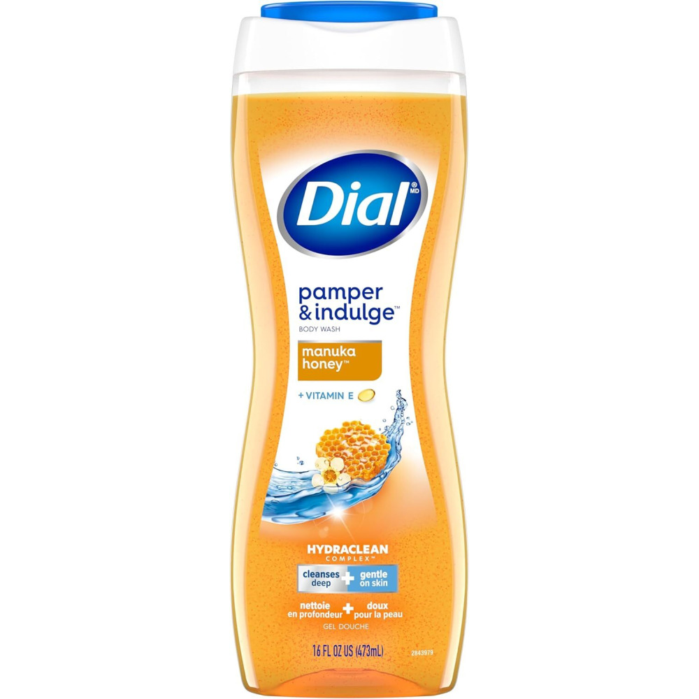 Dial Manuka Honey Body Wash 16 Ounce (2Pack) - 1