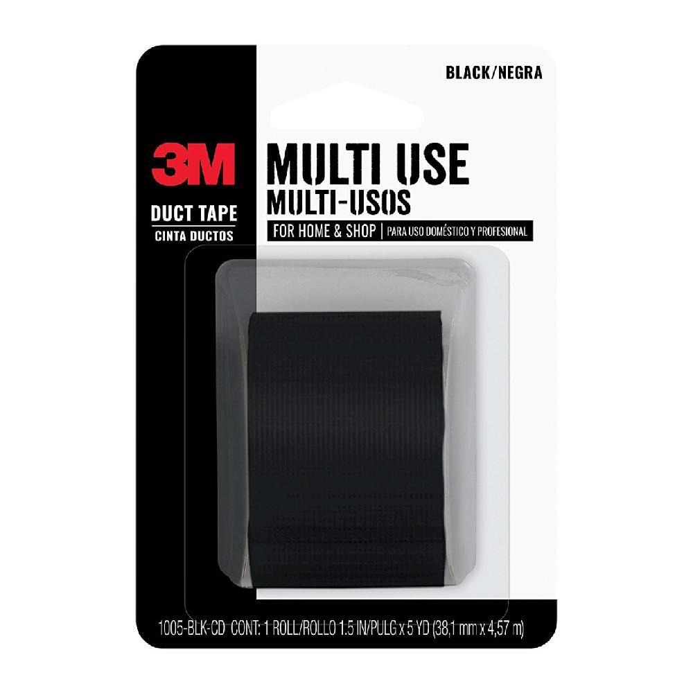 3M 1.5-inch X 5 Yard Black Duct Tape - 1