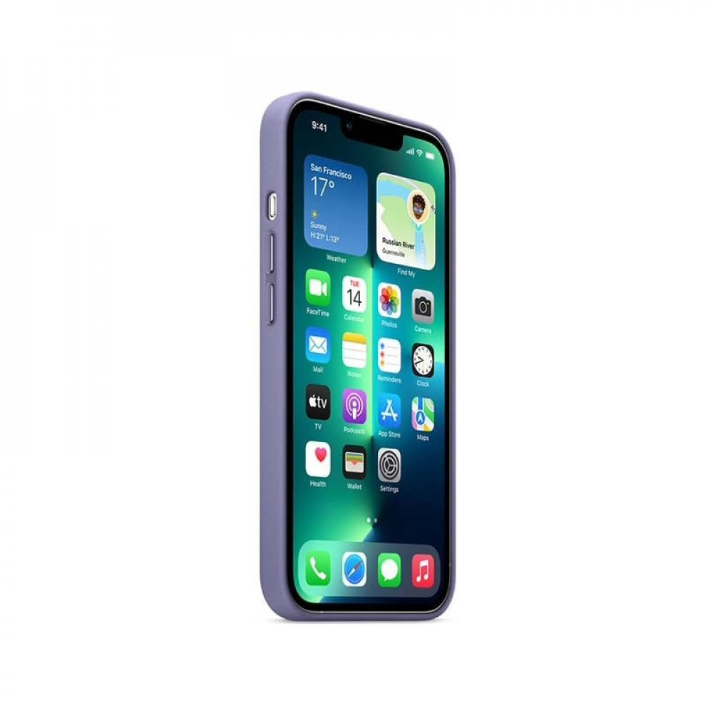 Apple iPhone 13 Pro Leather Case Original (MM1F3ZEA), Wisteria with MagSafe - 3