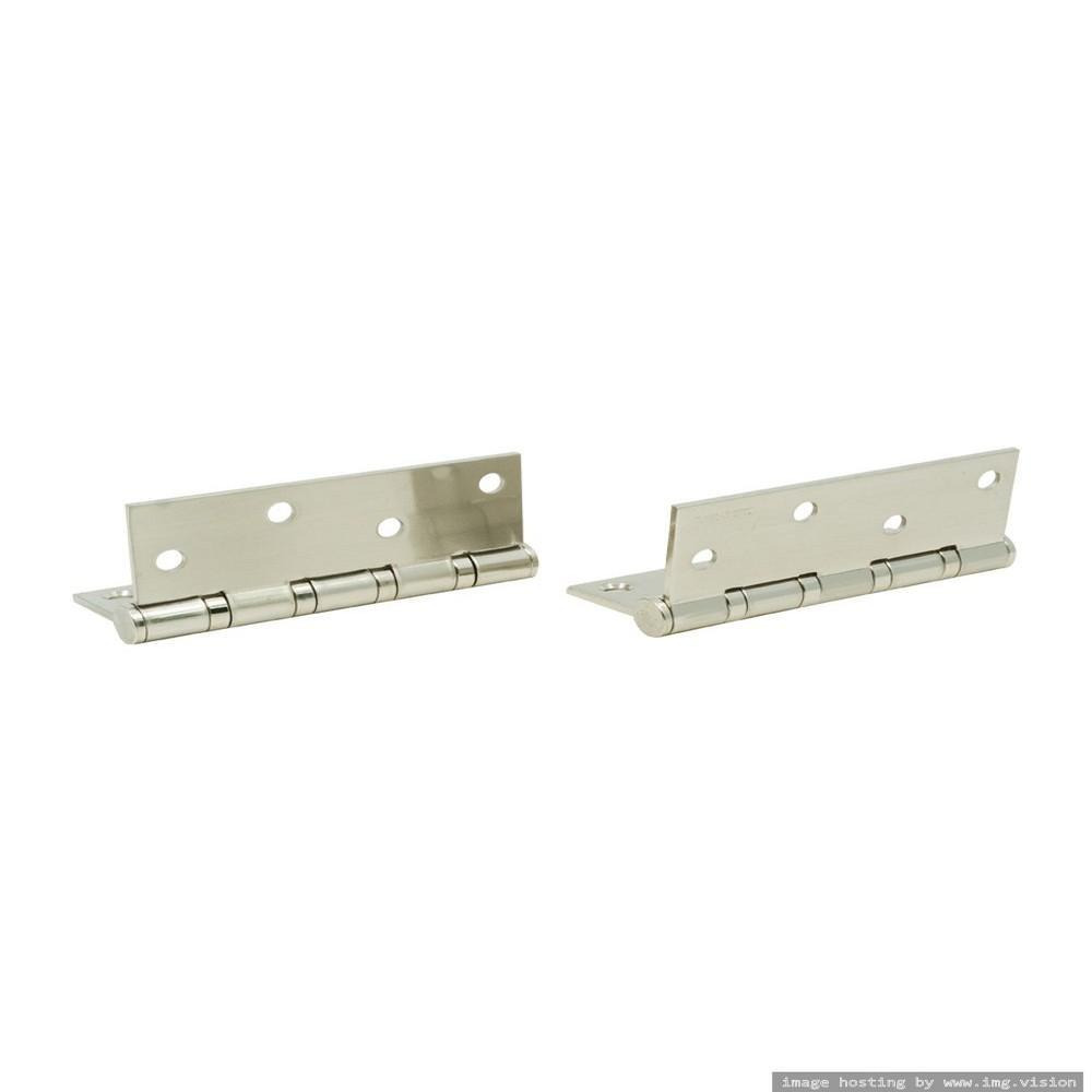 Homesmiths Bearing Hinges 4 inch Chrome Plated - 4