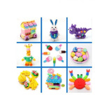 Super light / Набор для лепки, Мягкий пластилин , 24 цвета - 5 miniature