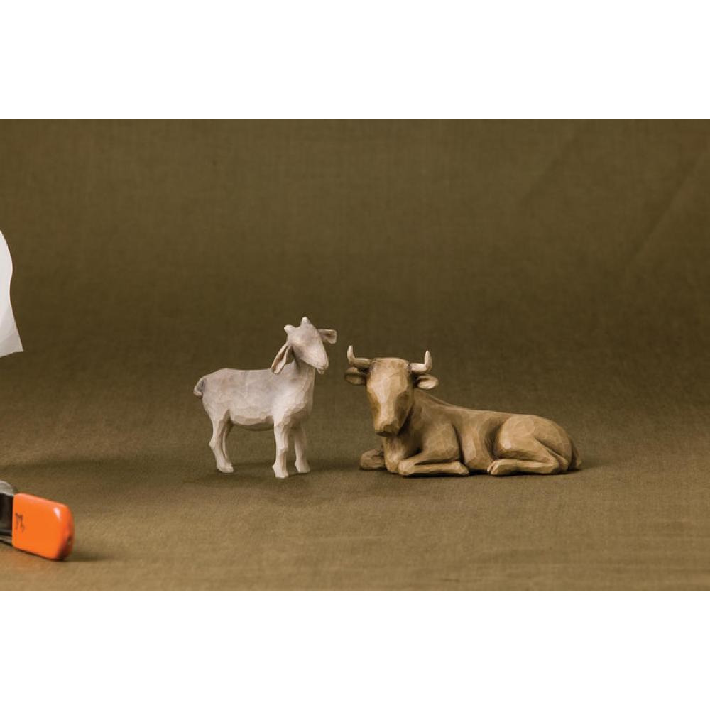 Ива - НАБОР ФИГУРКА БЫКА И КОЗА - 1