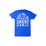T-Shirt UAEJJ Jiu Jitsu Eat and Sleep for Men and Women, Blue, size M - 2 miniature