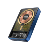 باور بانك لاسلكي شفاف من بروميت ماج سيف، 10000 مللي أمبير/ساعة، منفذ Usb 15 وات، حماية من الشحن الزائد 20 وات، مناسب لأجهزة آيفون 14 وآيباد إير وجالاك - 1 miniature