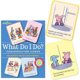 eeBoo What Do I Do Conversation for Education and fun to play for kids.  - 2 miniature